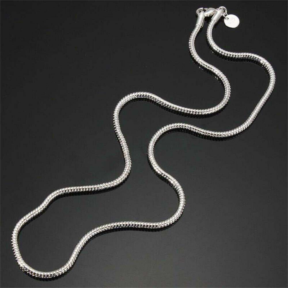 Vòng cổ Mạ Bạc 925 Dạng Rắn Độc Đáo
