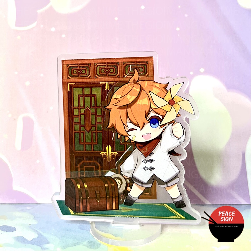 Standee GENSHIN IMPACT - THƠ ẤU tượng acrylic game mica chibi mô hình trang trí