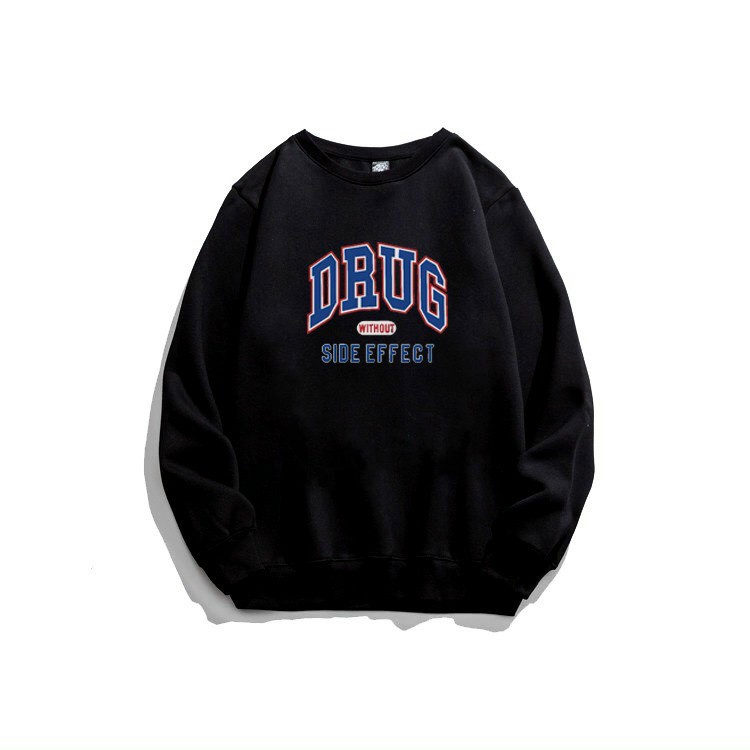 Áo sweater DRUG Áo hoodie nỉ bông tay dài unisex cao cấp thời trang nam nữa AQ