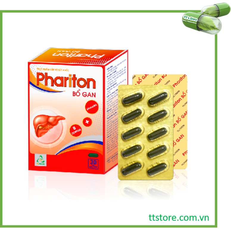 PHARITON TVP - Bổ não - Nhân sâm - Bổ gan [Pharciton, Pharmaton]