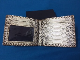 BÓP DA BÒ LÊN VÂN DA RẮN HANDMADE CAO CẤP