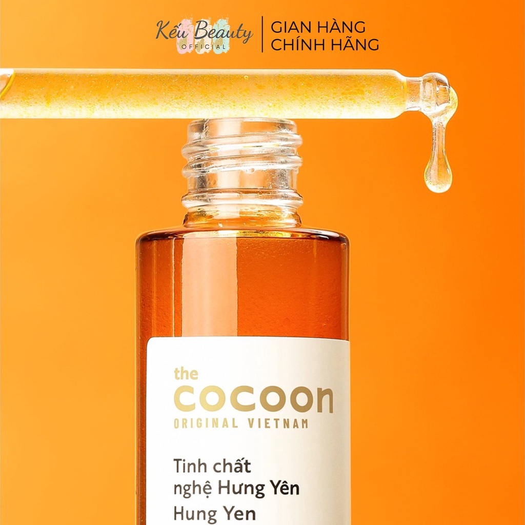 Tinh chất nghệ Hưng Yên Cocoon Turmeric Serum sáng da mờ thâm 30ml