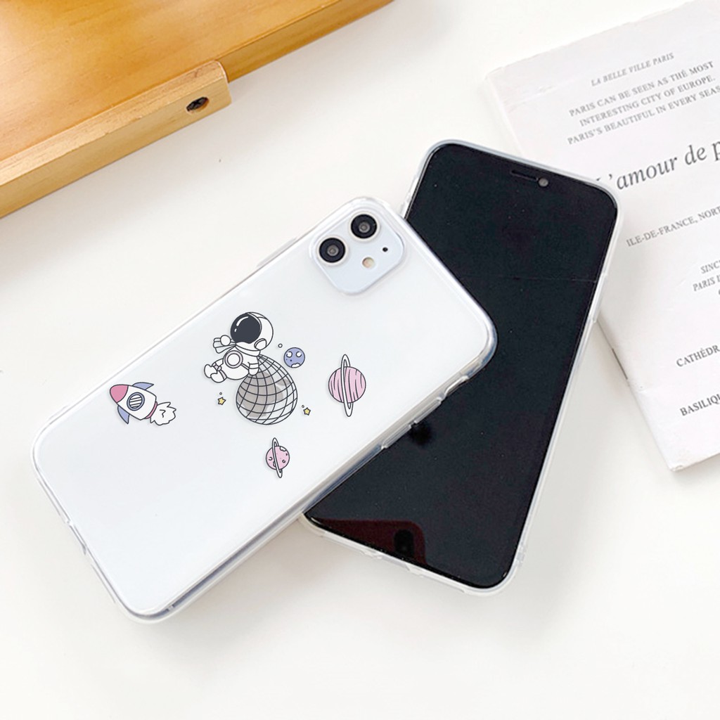 Ốp lưng iphone Space Catch viền trong chống ố 6/6plus/6s/6splus/7/7plus/8/8plus/x/xr/xs/11/12/13/pro/max/plus/promax | BigBuy360 - bigbuy360.vn
