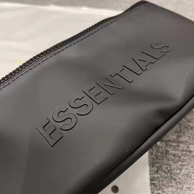 Fear of God Essentials 21fw Fog Double Line Waist Bag Bicycle Bag Messenger Bag Chest Pack Surface Backpack High Street Style