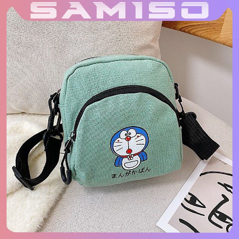 Túi đeo chéo tote đẹp vải canvas mềm đi học giá rẻ TD6