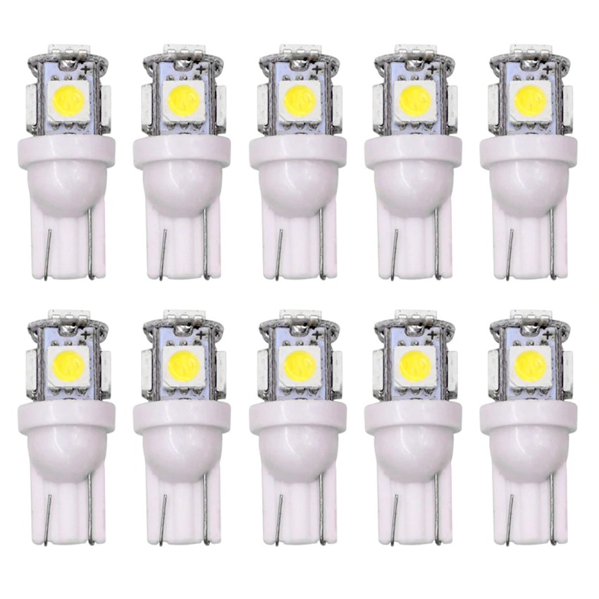 Bóng Đèn Led T10 5050 5SMD - Đèn Nội Thất Ô Tô Siêu Sáng