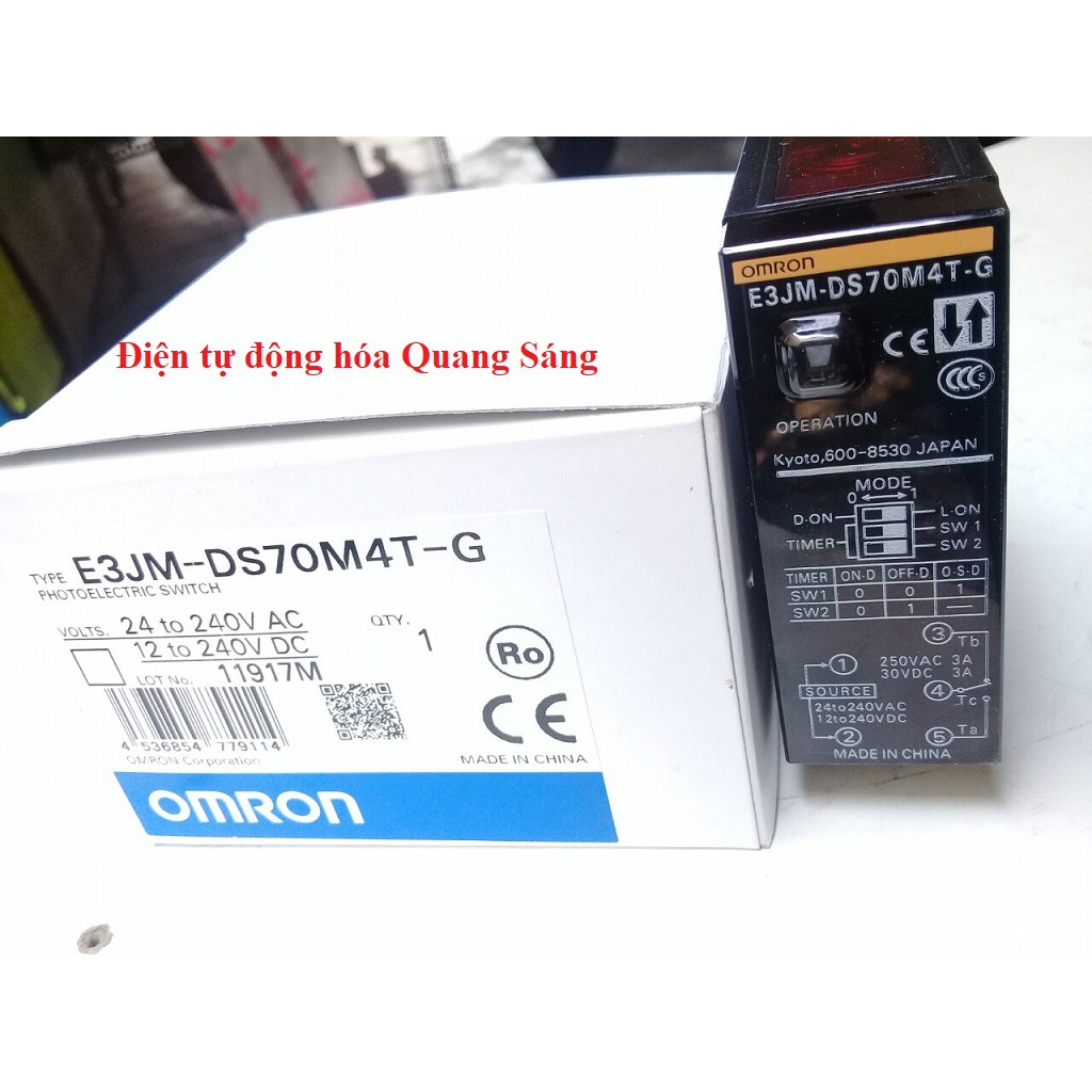 CẢM BIẾN QUANG OMRON E3JM-DS70M4T-G