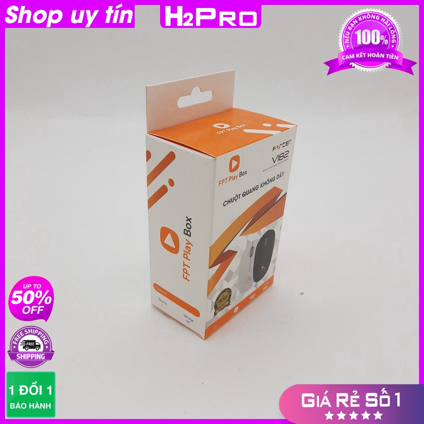 Chuột quang không dây FPT FORTER VI82 Chính hãng, chuột không dây giá rẻ bảo hành 2 năm