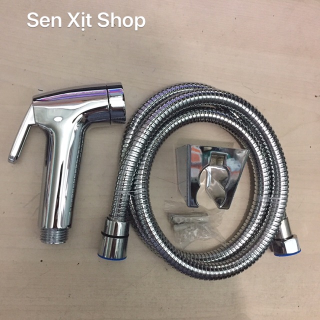 Bộ Vòi Xịt Vệ Sinh Xi inox Tay Thái Cao Cấp - Sen Xịt Shop