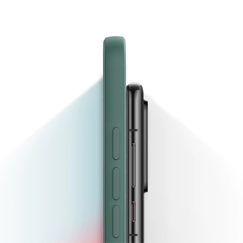 Ốp điện thoại silicon góc vuông màu trơn dành cho Huawei Honor 10 Lite 20 20i 8X
