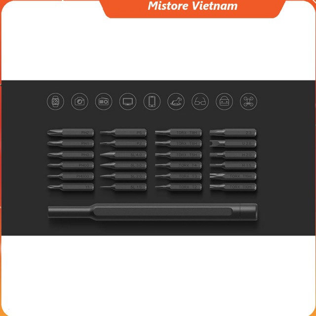 Bộ tua vít bỏ túi đa năng Xiaomi Mijia Wiha 24 in 1 MJDDLSD003QW