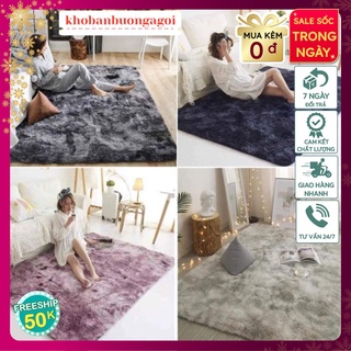 HANG HOT HOT THẢM LÔNG TRẢI SÀN LÔNG DẦY ĐẸP ( 1m6 x 2m - Mặt Sau Chồng trơn trượt)