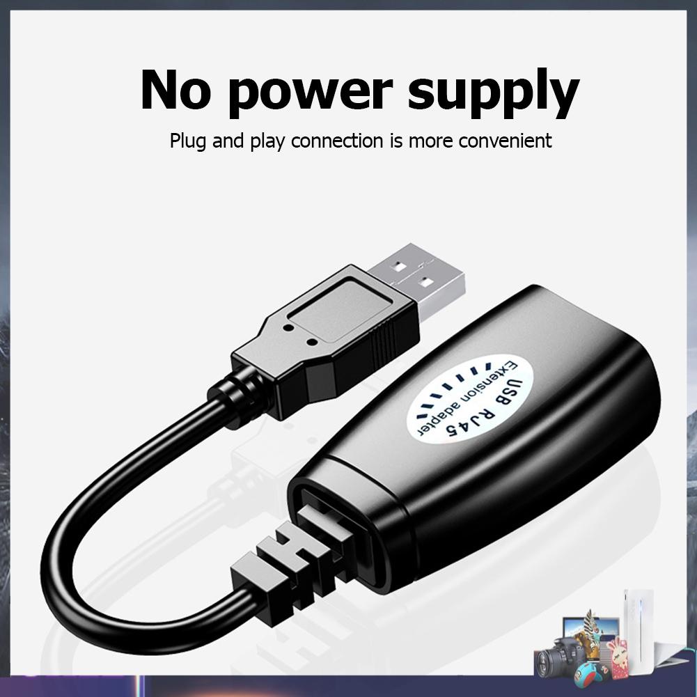 Cáp nối dài tín hiệu mạng LAN HW-RJ11 USB đến RJ45