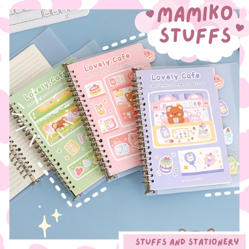 BÌA SỔ CÒNG B5, A5 SIÊU XINH CUTIE CÓ THỂ THAY GIẤY (TẶNG KÈM DIVIDER)