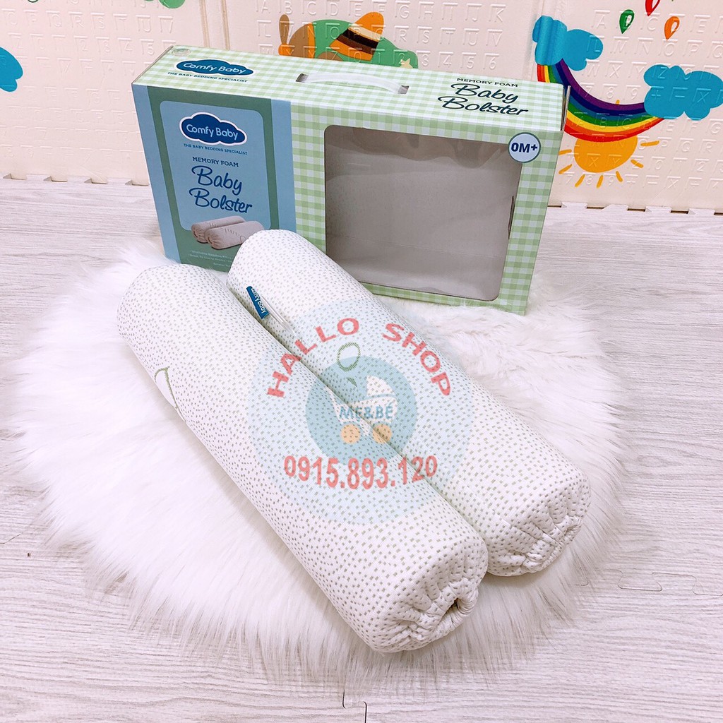 Bộ gối chặn sợi tre chống ngạt Comfy Baby