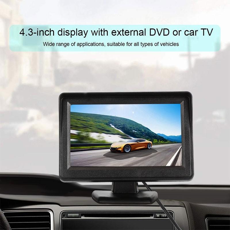 Màn Hình 4.3 Inch TFT LCD Với Màn Hình Màu Kỹ Thuật Số HD Cho Xe Hơi | BigBuy360 - bigbuy360.vn