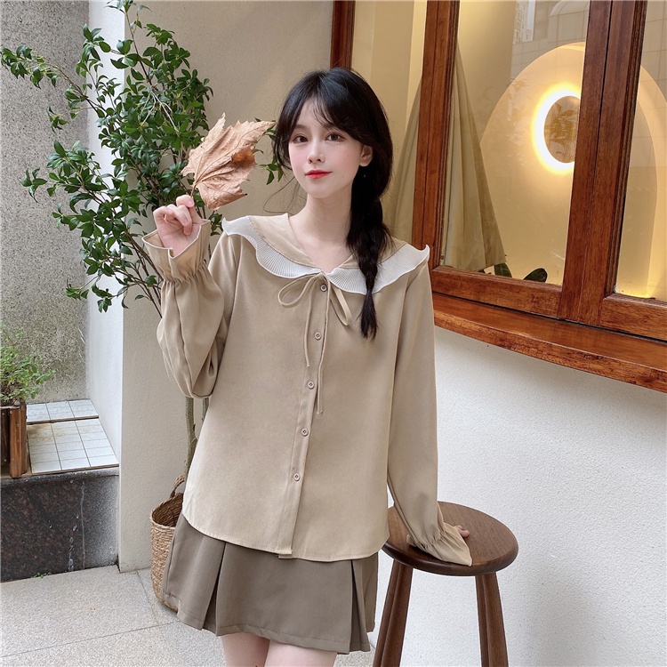 Áo nude cổ bèo | 11 HIN