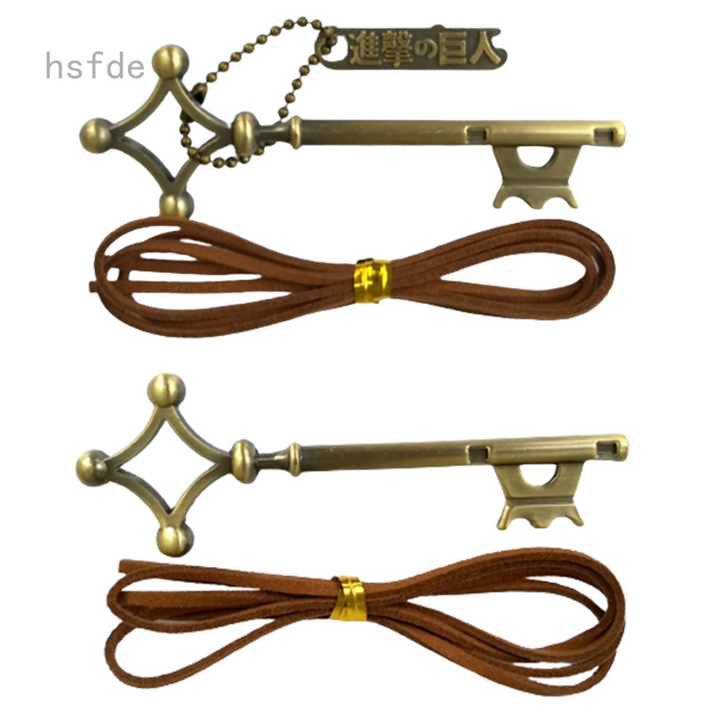 Vòng cổ mặt chìa khóa phong cách Attack On Titan