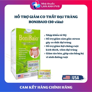 BoniBaio - Hỗ trợ giảm triệu chứng viêm đại tràng, hội chứng ruột kích thích.