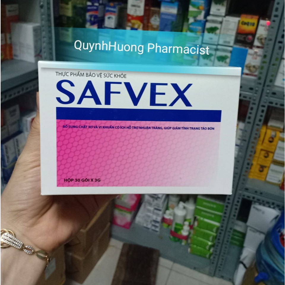 SAFVEX men tiêu hóa sung chất xơ và lợi khuẩn cho bé