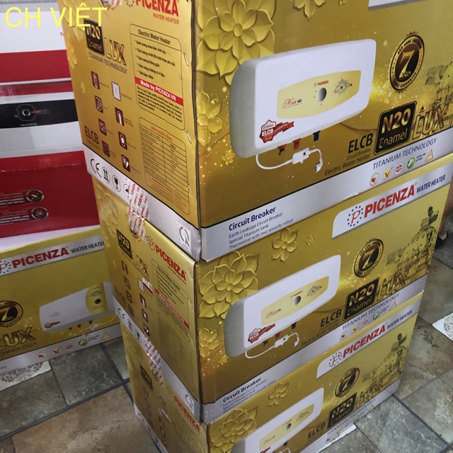 [Mã 155ELSALE giảm 7% đơn 300K] Bình nóng lạnh Picenza N20LUX (20L)