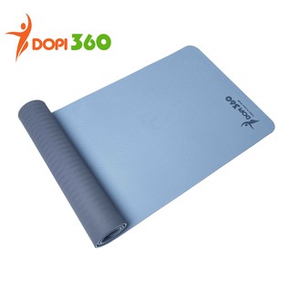 Thảm tập yoga DOPI360 cao cấp hai lớp siêu bám DP5500 Tặng kèm túi và dây