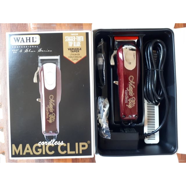 Tông đơ Wahl Magic Clip Cordess Pin Nội địa Mỹ