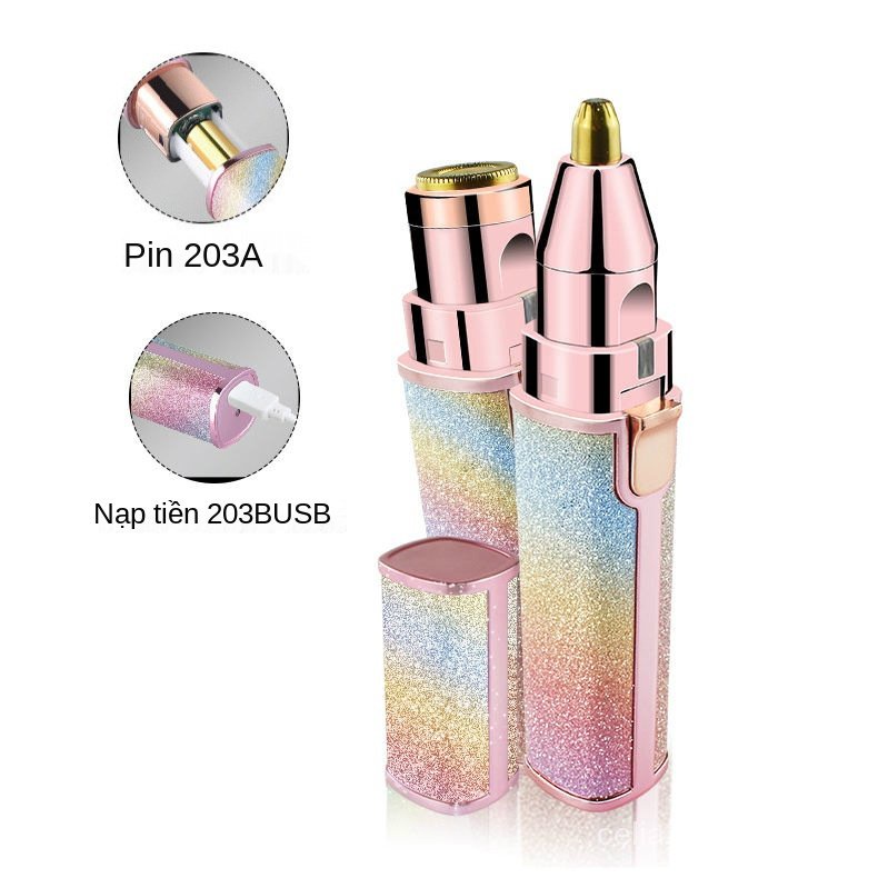 Máy Cạo Lông Tự Động Hình Son Môi Tiện Dụng