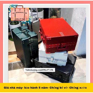 Vali kéo du lịch size 20,size 24 khung nhôm khóa sập, khóa kéo, chống trôm, chống bể vỡ,vali nhôm sỉ toàn quốc