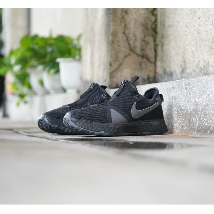 [2hand] Giày Thể Thao NIKE PG 4 &quot; TRIPLE BLACK CD5082-005 GIÀY CŨ CHÍNH HÃNG