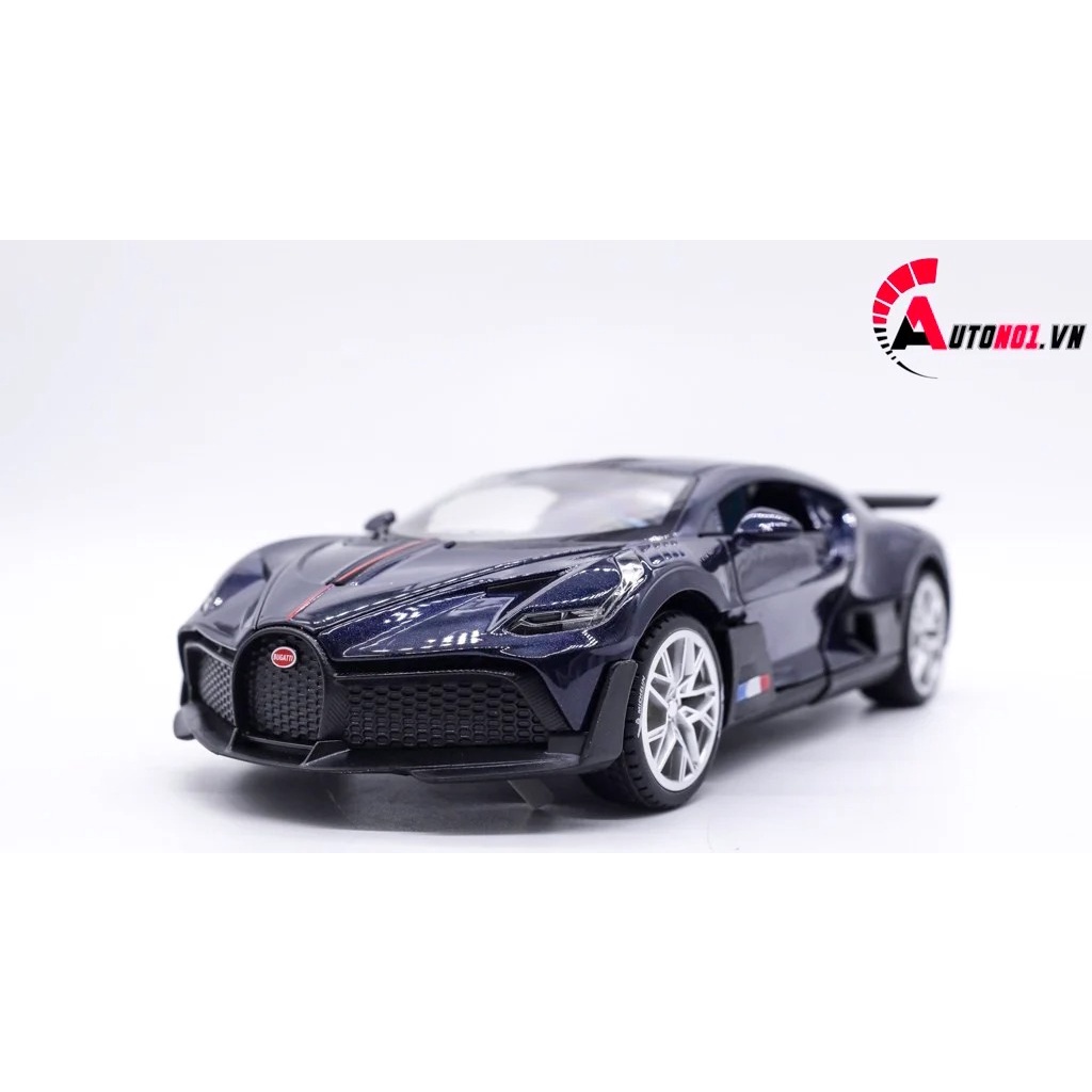 MÔ HÌNH XE BUGATTI DIVO DARK BLUE 1:22 DOUBLE HORSES 7713