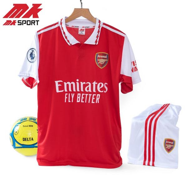 (DÀNH CHO FAN CỨNG ARSENAL) Bộ Quần Áo Đá Bóng CLB Arsenal - Mùa Giải 2022-2023