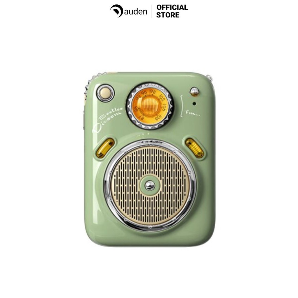 Loa Bluetooth DivoomBeetles FM - Thiết kế siêu nhỏ,cổ điển, tích hợp FM radio và thẻ nhớ