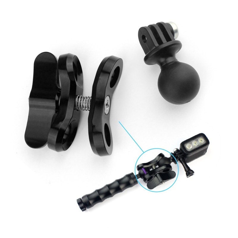 Kẹp Nối Đèn Lặn Chuyên Dụng Cho Go Pro Spo