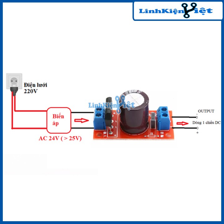 Module Khuếch Đại Chỉnh Lưu AC-DC 3A