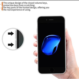 [TẶNG CƯỜNG LỰC] ỐP LƯNG IPHONE 8 PLUS/7 PLUS NILLKIN SILICON CHÍNH HÃNG