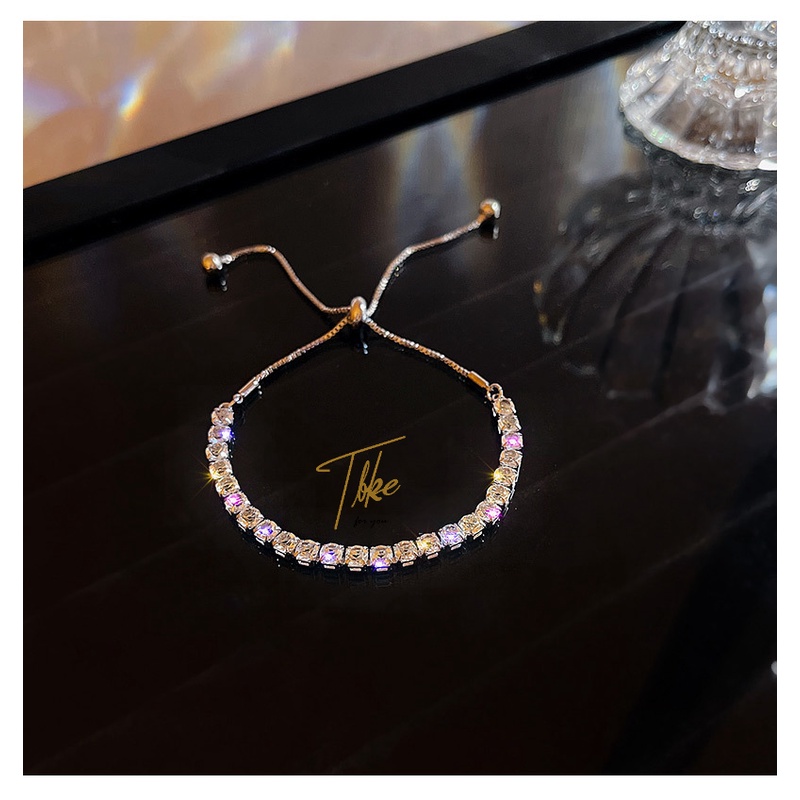 Vòng Tay tala Vàng 18k kyle Lấy Cảm Hứng Từ - Đá Sinh Nhật Tinh Tế Cho Nữ Đóng Gói Tinh Tế