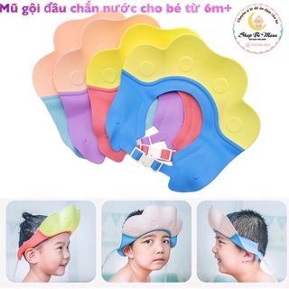 MŨ GỘI ĐẦU CHẮN NƯỚC CHO BÉ TỪ 6M+