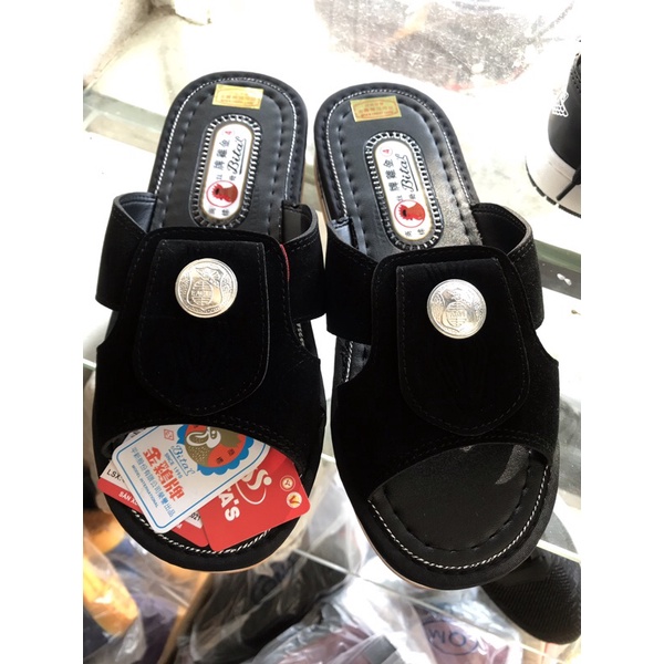 Dép gà Bitas khuy cúc chính hãng thời trang, sang chảnh đúng form đế 3F