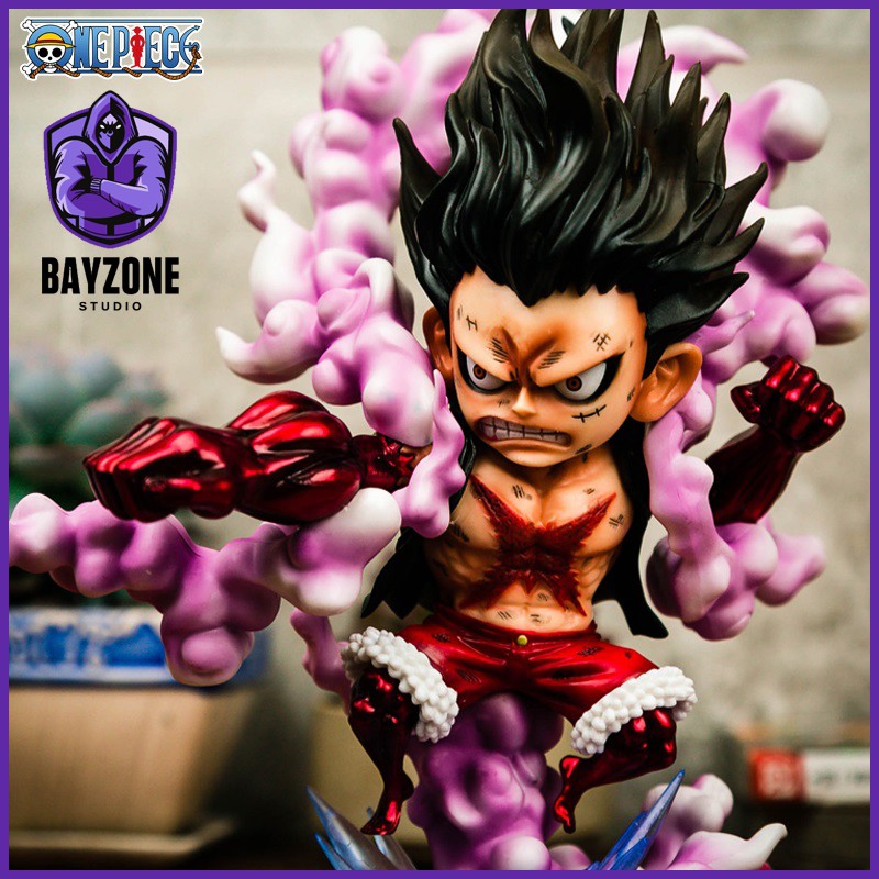 Mô hình chibi Luffy gear 4 Snake Man (one piece)