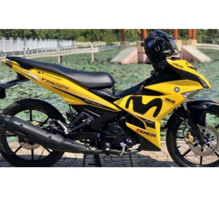 Tem rời exciter movistar 150 vàng đen