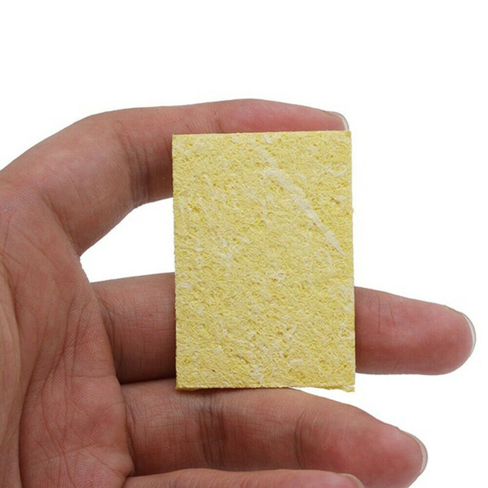 Epoch Set 10 Miếng Mút Vệ Sinh Đầu Mỏ Hàn Nhiệt Độ Cao Màu Vàng