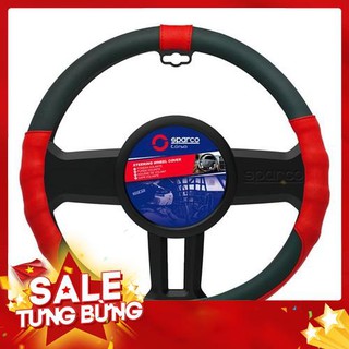 Bọc vô lăng Sparco SPC1113BK (đen, kem ,ghi)