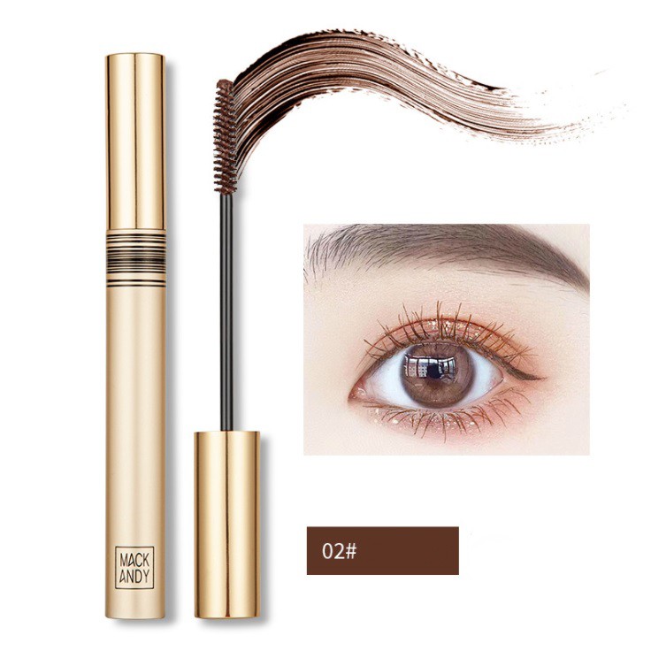 Mascara Mack Andy cao cấp làm cong mi, lâu trôi không lem, chống thấm nước mã - Mascara nội địa Trung mã MK296