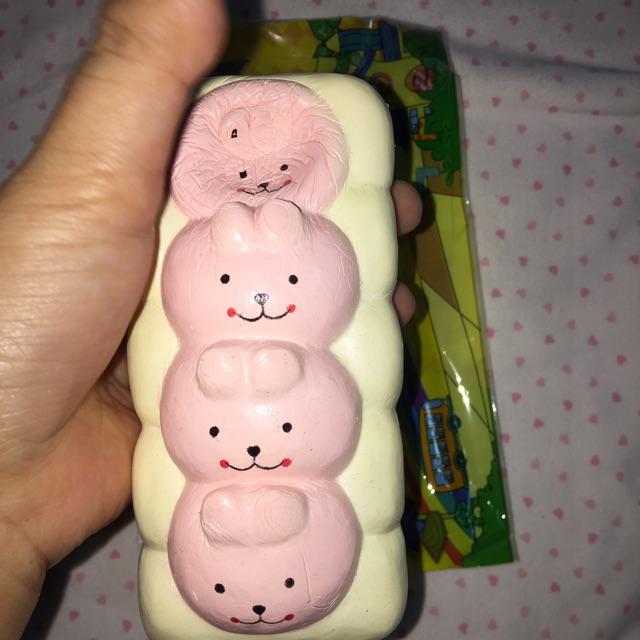 Bán Squishy bánh mì thỏ chính hãng connie kèm bao bì