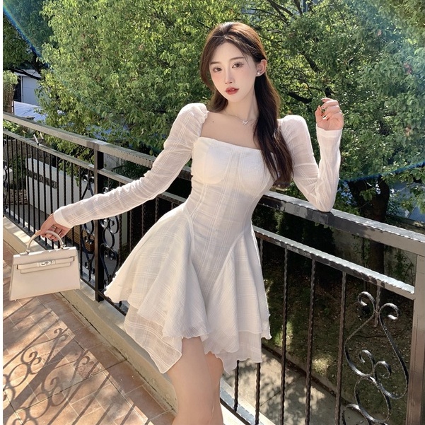 VÁY VOAN VẠT BÈO (V1243)