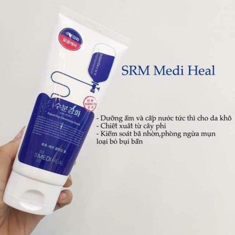 Sữa rửa mặt MediHeal Hàn Quốc 170ml. Hạn sử dụng 01/2023