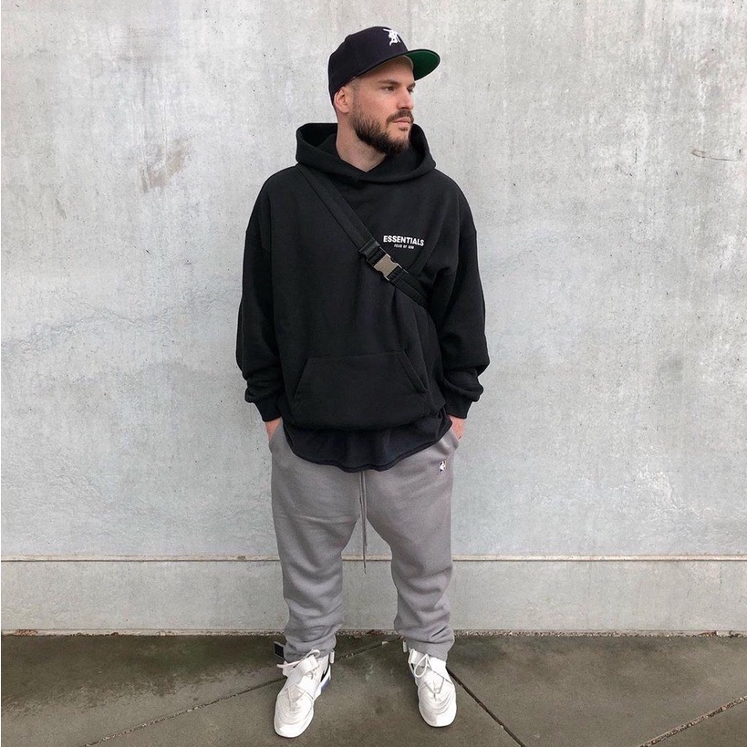 Áo Hoodie Essentials FOG, Fear Of God Essentials Hoodie SS2022 chất liệu cotton,4 màu BapeVN