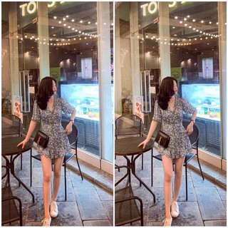 Jumpsuit Váy liền [Freeship] hoa nhí đẹp