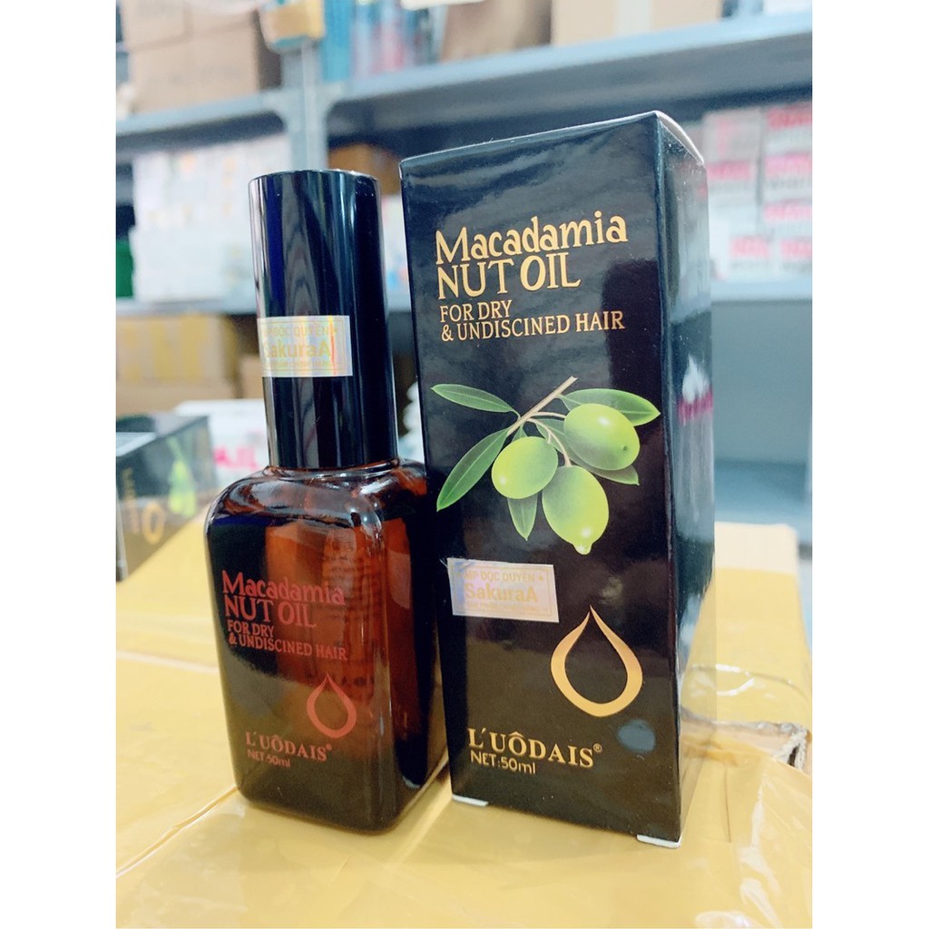 Tinh dầu dưỡng tóc Macadamia Nut Oil 50ml